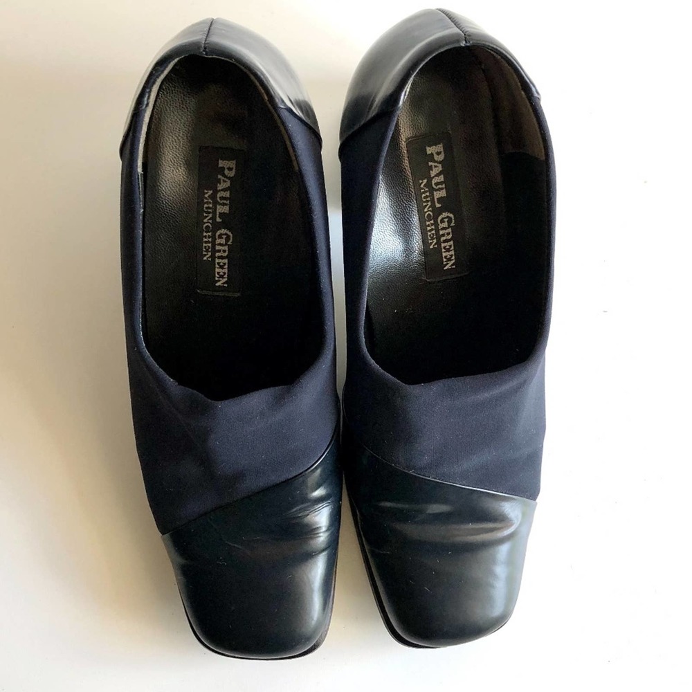 Paul Green Square‎ Toe Loaf Heels